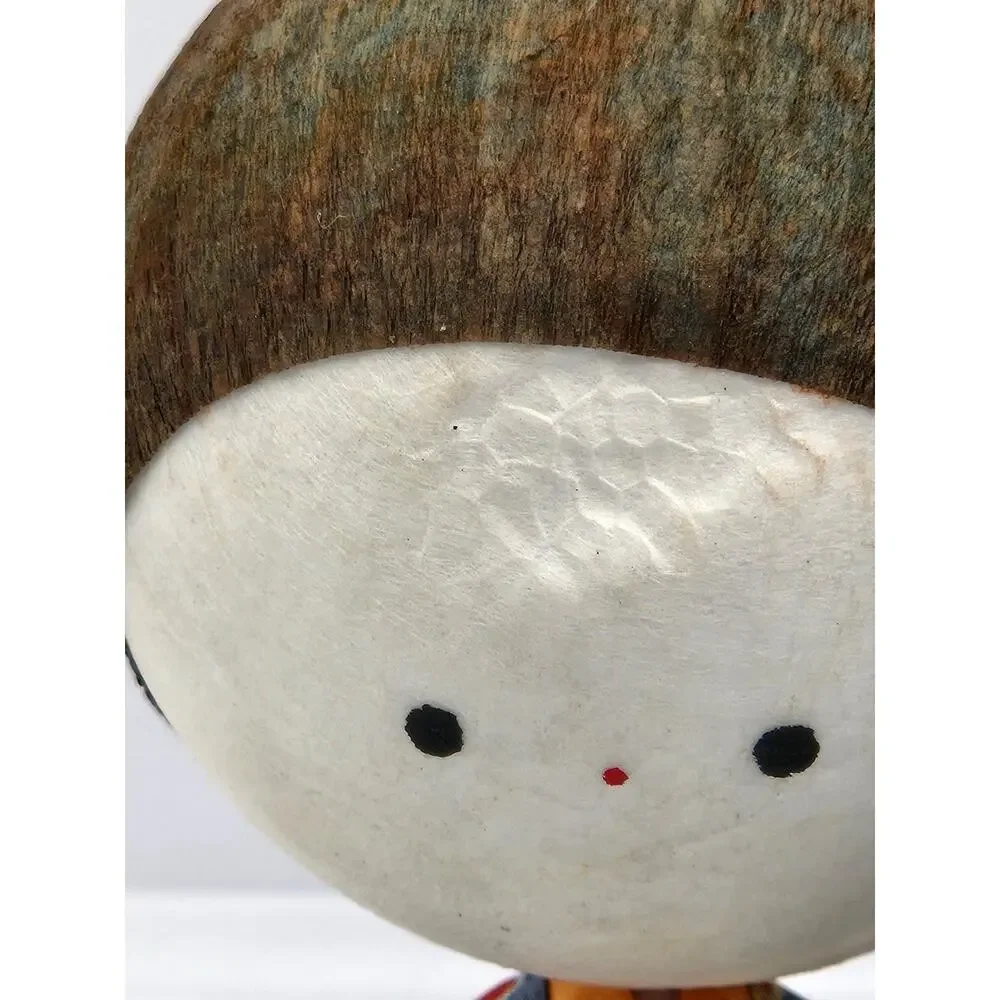 Samurai Kokeshi Doll Japanese Vintage Interior Tradition